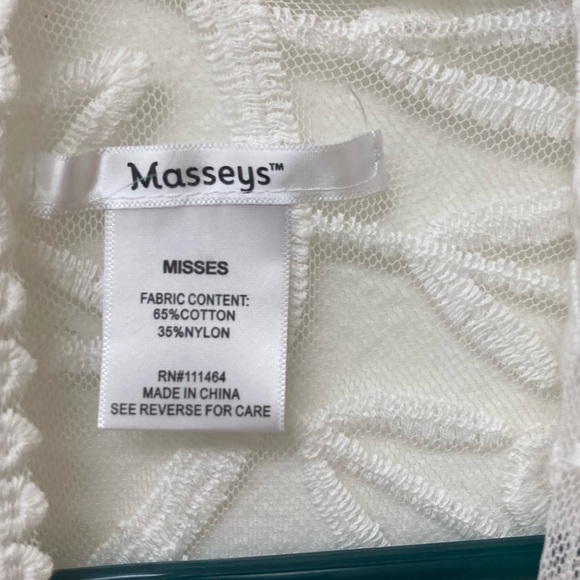 MASSEY’S Lacey Cotton/ Nylon Shawl - One Size - Picture 4 of 7